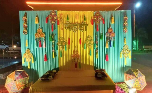 Haldi Ceremony at Hotel MJR